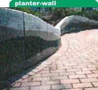retaining wall(form-set method)